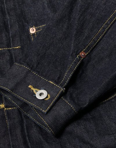 画像3: STRASSBURGER&Co（シュトラスバーガー・アンド・カンパニー）PIONEER 13.5oz セルビッチ PH101 デニムジャケット/Indigo（インディゴ）