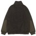 画像2: *A VONTADE（アボンタージ）Wool Half ZIp Pullover（ウールハーフジッププルオーバー）/ Dark Brown（ダークブラウン） (2)