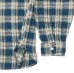画像5: BARNS OUTFITTERS（バーンズアウトフィッターズ）Flannel Check Shirt（フランネルチェックシャツ） / Navy（ネイビー） (5)