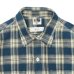 画像3: BARNS OUTFITTERS（バーンズアウトフィッターズ）Flannel Check Shirt（フランネルチェックシャツ） / Navy（ネイビー） (3)
