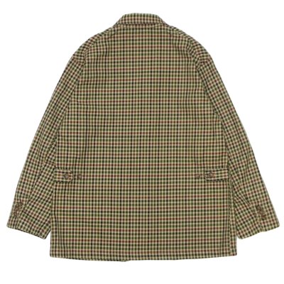 画像2: ENGINEERED GARMENTS（エンジニアードガーメンツ）Loiter Jacket（ロイタージャケット）"Heavy Gunclub Check" / Brown×Olive（ブラウン×オリーブ）