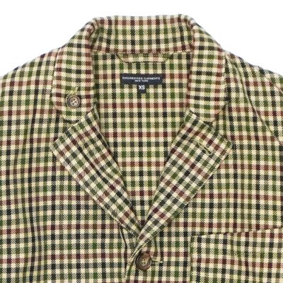 画像4: ENGINEERED GARMENTS（エンジニアードガーメンツ）Loiter Jacket（ロイタージャケット）"Heavy Gunclub Check" / Brown×Olive（ブラウン×オリーブ）