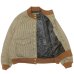 画像3: ENGINEERED GARMENTS（エンジニアードガーメンツ）A-1 Jacket（A-1ジャケット）"Polyester Gunclub Check" / Brown（ブラウン） (3)