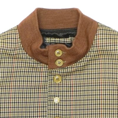 画像4: ENGINEERED GARMENTS（エンジニアードガーメンツ）A-1 Jacket（A-1ジャケット）"Polyester Gunclub Check" / Brown（ブラウン）