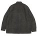画像2: *A VONTADE（アボンタージ）Stand Collar Work Jacket （スタンドカラーワークジャケット）"Pigment Coating Moleskin" / Fade INK（フェードインク） (2)