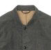 画像4: *A VONTADE（アボンタージ）Stand Collar Work Jacket （スタンドカラーワークジャケット）"Pigment Coating Moleskin" / Fade INK（フェードインク） (4)