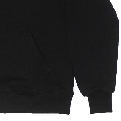 画像6: BARBARIAN（バーバリアン）12oz 1/4 ZIP COLLAR LONG SLEEVE SHIRT（12oz 1/4 ジップカラーロングスリーブシャツ）/ Black（ブラック）