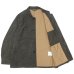 画像3: *A VONTADE（アボンタージ）Stand Collar Work Jacket （スタンドカラーワークジャケット）"Pigment Coating Moleskin" / Fade INK（フェードインク） (3)