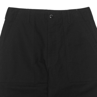 画像3: ENGINEERED GARMENTS（エンジニアードガーメンツ）Fatigue Pants（ファティーグパンツ）"Cotton Double Cloth" / Black（ブラック）