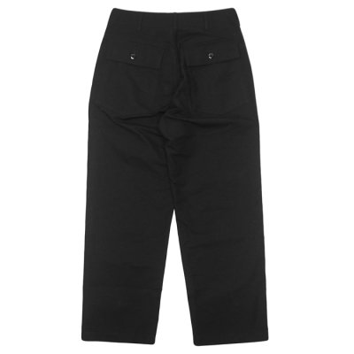 画像2: ENGINEERED GARMENTS（エンジニアードガーメンツ）Fatigue Pants（ファティーグパンツ）"Cotton Double Cloth" / Black（ブラック）