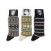 画像1: HALISON（ハリソン）メリノウール混 フェアアイルソックス / 3Colors（全3色展開）※3足までメール便発送可 (1)