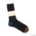 画像2: Mauna Kea（マウナケア）カラーブロックウールリブソックス / 5Colors（全5色展開）※3足までメール便発送可 (2)