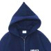 画像3: Champion（チャンピオン）REVERSE WEAVE HALF ZIP SWEAT SHIRT（リバースウィーブアフターフーデッドスウェットシャツ）"TRUE TO ARCHIVES" / Navy（ネイビー） (3)