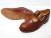 画像2: Tricker's（トリッカーズ）Mary Jane Brogue Shoes（メリージェーン ブローグシューズ）レザーソール/Marron Antique（マロンアンティーク） (2)