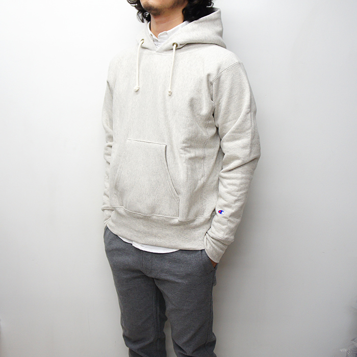 Champion（チャンピオン）REVERSE WEAVE PULLOVER HOODED SWEATSHIRT（リバースウィーブプルオーバースウェットパーカー）/Oatmeal（オートミール