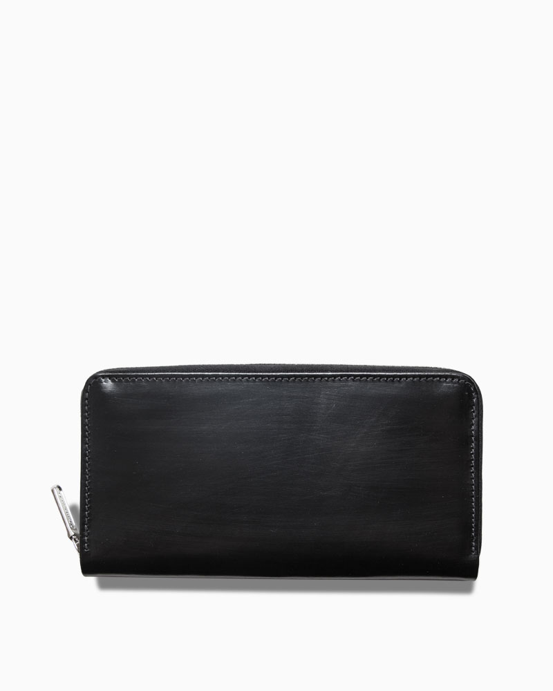 Whitehouse Cox（ホワイトハウスコックス）S2622 Long Zip Wallet（ロングジップウォレット）/Black（ブラック）