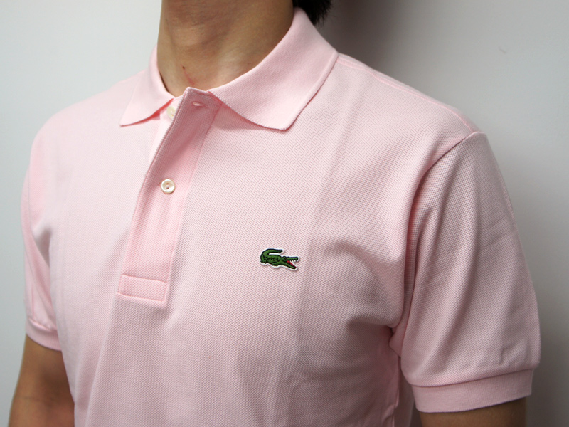LACOSTE（ラコステ）Classic Pique Polo Shirt（クラシックピケポロシャツ）/Flamant（ピンク） - タイガース・ブラザース本店オンラインショップ