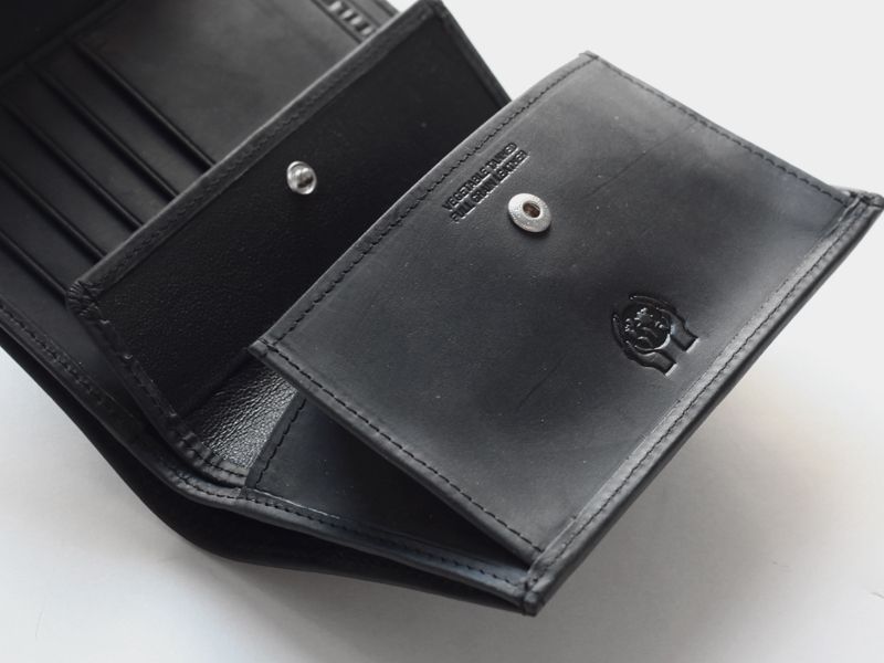 settler セトラー ow1112 3fold purse 3つ折りウォレット black