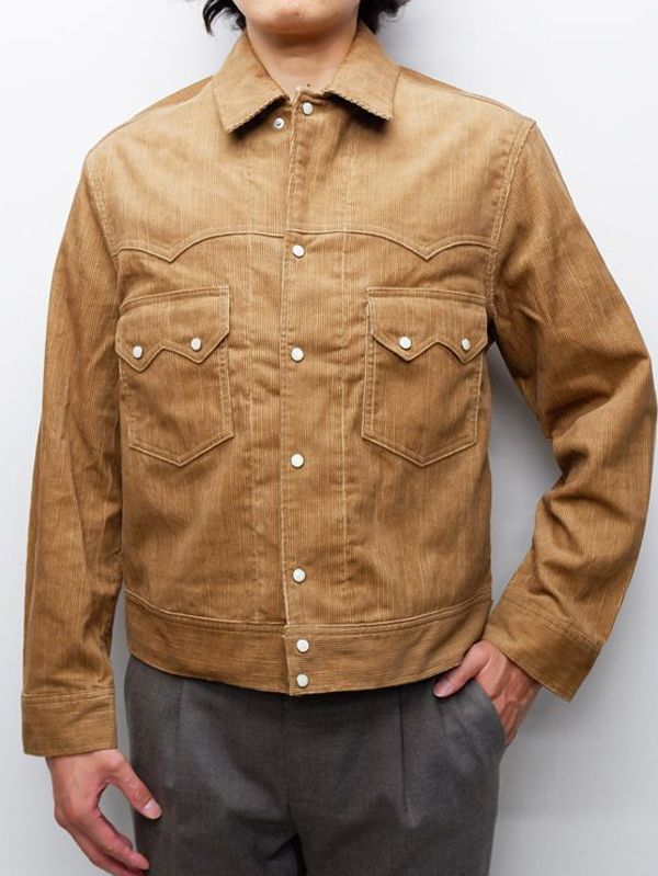 A VONTADE（アボンタージ）Cowboy Jacket（カウボーイジャケット）/Tan（タン） - タイガース・ブラザース本店オンラインショップ