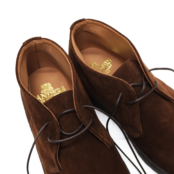 SANDERS（サンダース）Brit Chukka Boot（ブリットチャッカブーツ）/Polo Snuff Suede（ポロスナッフスエード