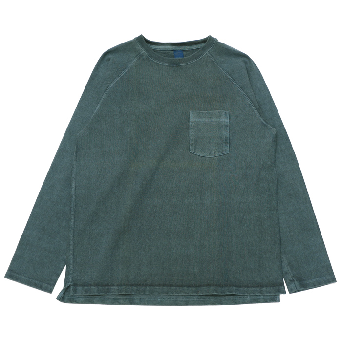 Good On（グッドオン）Long Sleeve Heavy Raglan Pocket Tee（ロングスリーブヘビーラグランポケットTシャツ）