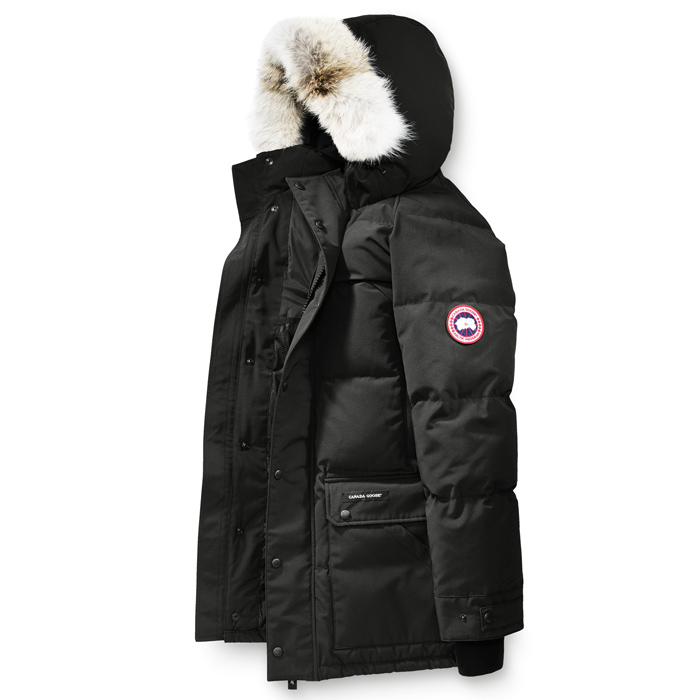 CANADA GOOSE（カナダグース）EMORY PARKA FF（エモリーパーカ）/Black（ブラック）※XSサイズのみ タイガース