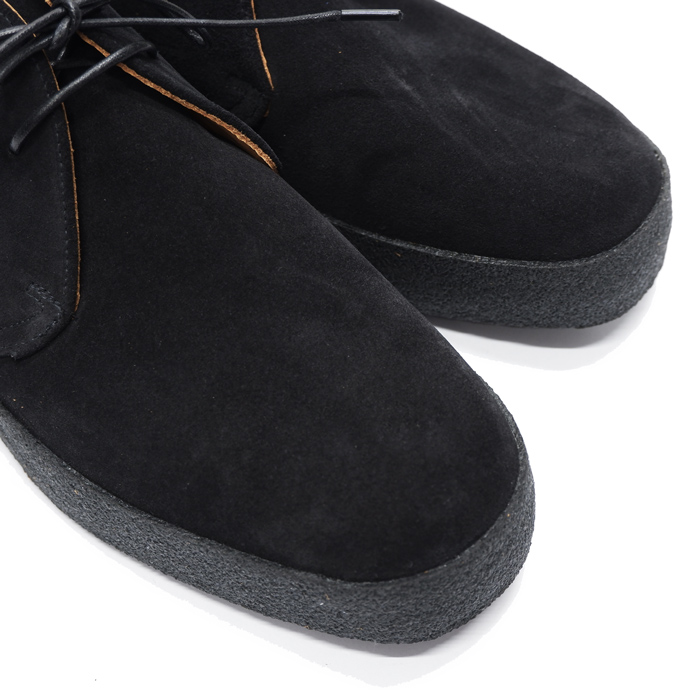 SANDERS（サンダース）Brit Chukka Boot（ブリットチャッカブーツ）/Black Suede（ブラックスエード