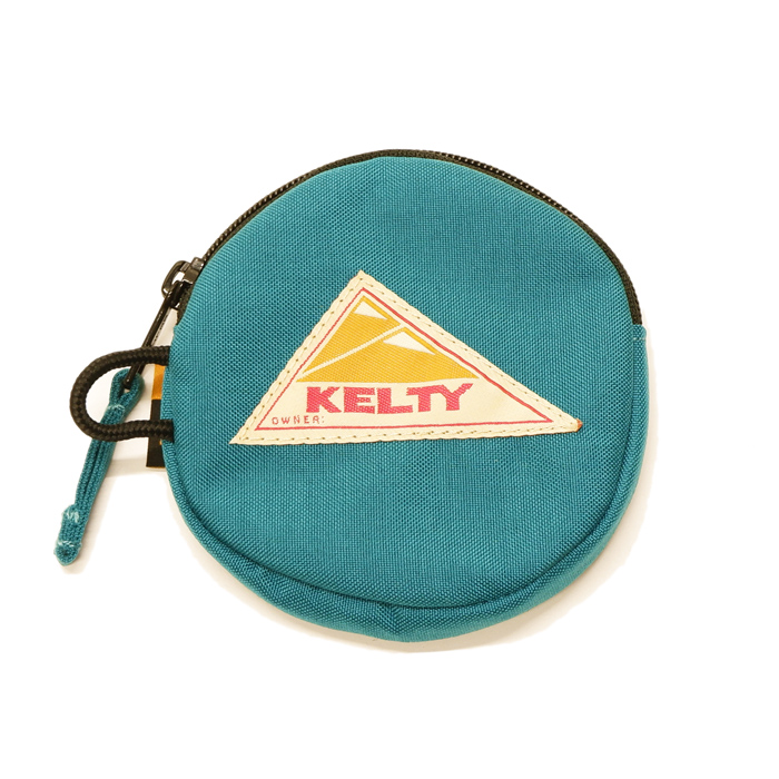 KELTY（ケルティ）CIRCLE COIN CASE2（サークルコインケース2）/Turquoise（ターコイズ） - タイガース