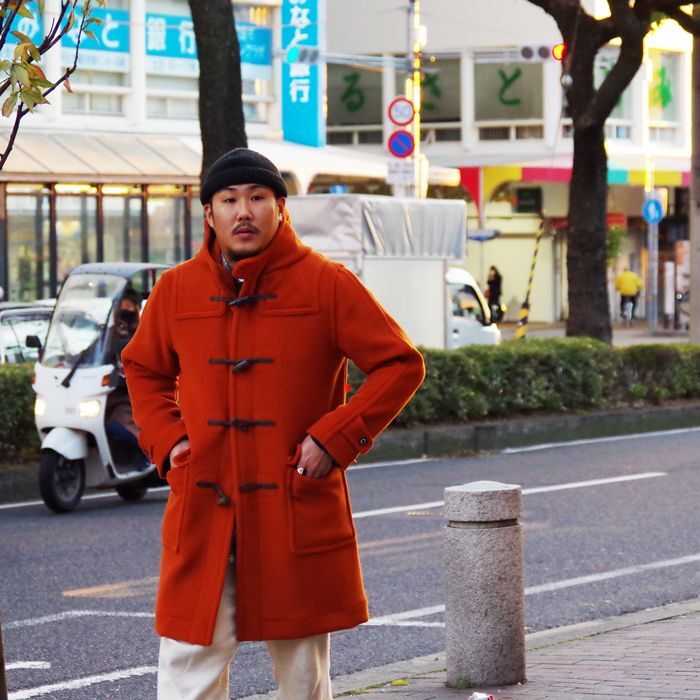 INVERTERE（インバーティア）LONG LENGTH DUFFLE COAT（ロングレングスダッフルコート）Joshua Ellis