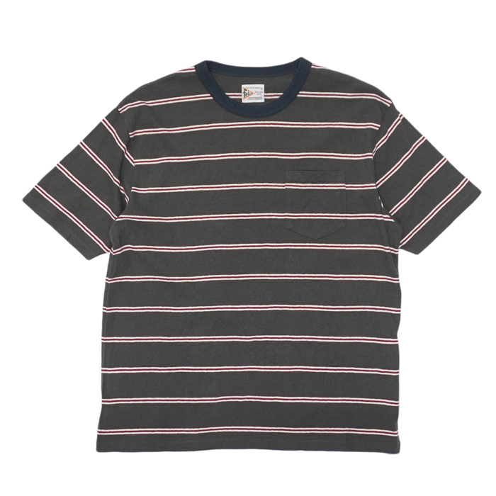 felco（フェルコ） S/S Crew Pocket Tee（S/SクルーポケットTシャツ）”CRESER STRIPE