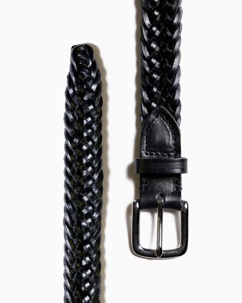 BEORMA（ベオーマ）25mm INTERLINKED PLAITED BELT（25mmメッシュベルト）/ Black（ブラック）