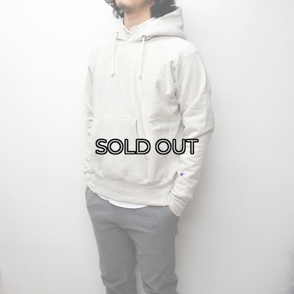 画像8: 『OUTLET』Champion（チャンピオン）REVERSE WEAVE PULLOVER HOODED SWEATSHIRT ・Made in USA（リバースウィーブプルオーバースウェットパーカー・アメリカ製）”旧モデル” / Oatmeal（オートミール）※Sサイズのみ (8)