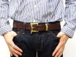 画像7: Martin Faizey（マーティンフェイジー）1.25inch Quick Release Belt（クイックリリースベルト）/A.Nut（ダークブラウン） (7)
