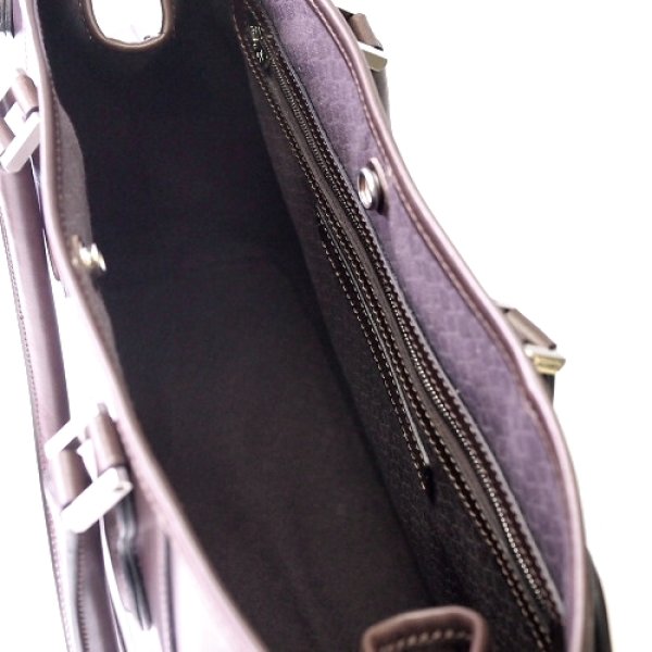 画像4: WILD SWANS(ワイルドスワンズ)Drucker(ドラッカー)トートバッグ"サドルプルアップ"/Choco(チョコ) (4)