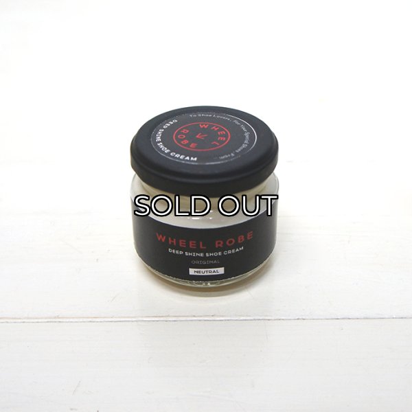 画像1: WHEEL ROBE（ウィールローブ）ORIGINAL SHOE CREAM（純正シュークリーム）/Natural（ナチュラル） (1)