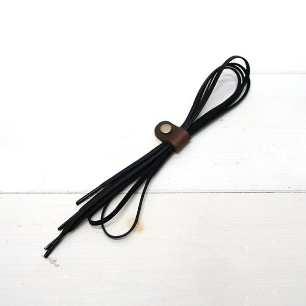 画像1: WHEEL ROBE（ウィールローブ）FLAT SHOE LACE 80cm・150cm（純正フラットシューレース）/Black（ブラック）※メール便発送可※ (1)