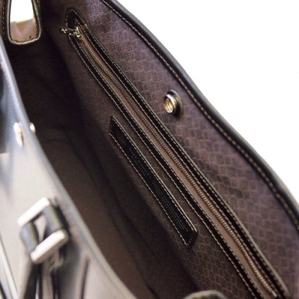 画像4: WILD SWANS(ワイルドスワンズ)Drucker(ドラッカー)トートバッグ"サドルプルアップ"/Black(ブラック) (4)