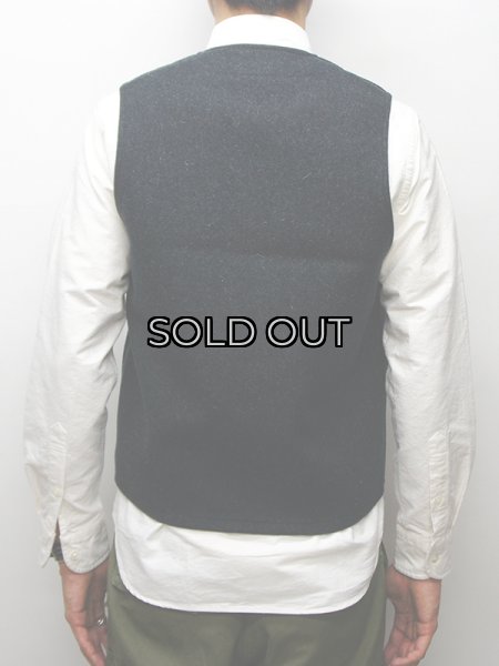 画像10: FILSON（フィルソン）MACKINAW WOOL VEST（マッキーノウールベスト）/ Charcoal（チャコールグレー） (10)