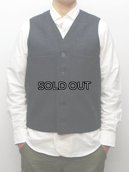 画像8: FILSON（フィルソン）MACKINAW WOOL VEST（マッキーノウールベスト）/ Charcoal（チャコールグレー） (8)