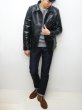 画像17: Y'2 LEATHER（ワイツーレザー）ANILINE HORSE SHIRT JACKET（アニリンホースシャツジャケット）/Black（ブラック） (17)