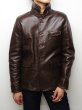 画像17: Y'2 LEATHER（ワイツーレザー）ANILINE HORSE SHIRT JACKET（アニリンホースシャツジャケット）/Brown（ブラウン） (17)