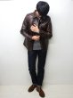 画像18: Y'2 LEATHER（ワイツーレザー）ANILINE HORSE SHIRT JACKET（アニリンホースシャツジャケット）/Brown（ブラウン） (18)