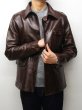 画像14: Y'2 LEATHER（ワイツーレザー）ANILINE HORSE SHIRT JACKET（アニリンホースシャツジャケット）/Brown（ブラウン） (14)