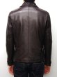 画像14: Y'2 LEATHER（ワイツーレザー）STEER OIL SINGLE RIDERS（ステアオイル 襟付きシングルライダース）/Brown（ブラウン） (14)