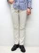 画像12: F.O.B FACTORY（エフオービーファクトリー）PIQUE 5POCKET PANTS（ピケ5ポケットパンツ）Highcount Pique/Ivory（アイボリー）【裾上げ無料】 (12)