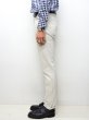 画像10: F.O.B FACTORY（エフオービーファクトリー）PIQUE 5POCKET PANTS（ピケ5ポケットパンツ）Highcount Pique/Ivory（アイボリー）【裾上げ無料】 (10)