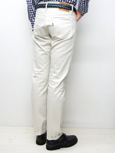 画像11: F.O.B FACTORY(エフオービーファクトリー)PIQUE 5POCKET PANTS(ピケ5ポケットパンツ)"Highcount Pique" / Ivory(アイボリー)【裾上げ無料】 (11)