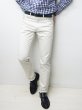 画像13: F.O.B FACTORY（エフオービーファクトリー）PIQUE 5POCKET PANTS（ピケ5ポケットパンツ）Highcount Pique/Ivory（アイボリー）【裾上げ無料】 (13)