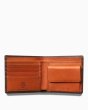 画像2: Whitehouse Cox（ホワイトハウスコックス）S7532 Coin Wallet（2つ折りウォレット）/Brown×Tan（ブラウン×タン） (2)