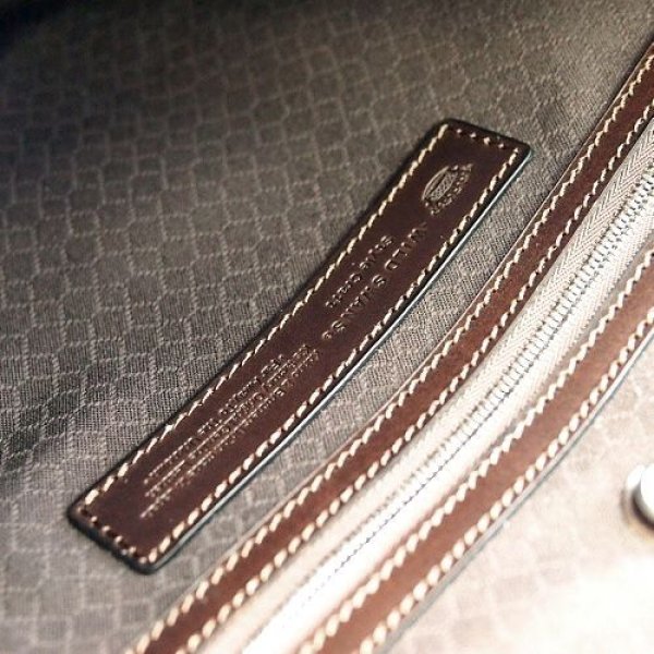 画像7: WILD SWANS(ワイルドスワンズ)Drucker(ドラッカー)トートバッグ"サドルプルアップ"/Choco(チョコ) (7)